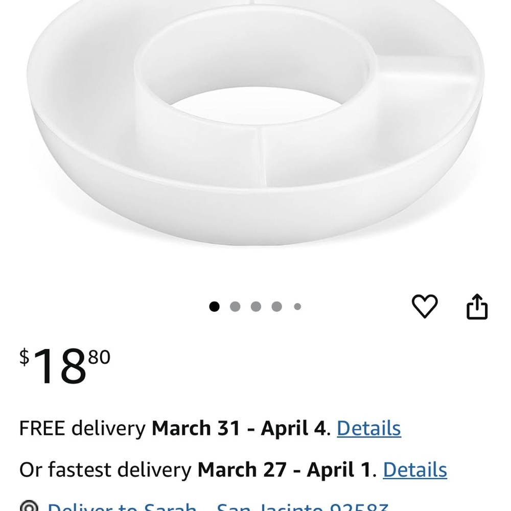 Stylish Snack Bowl Holder
